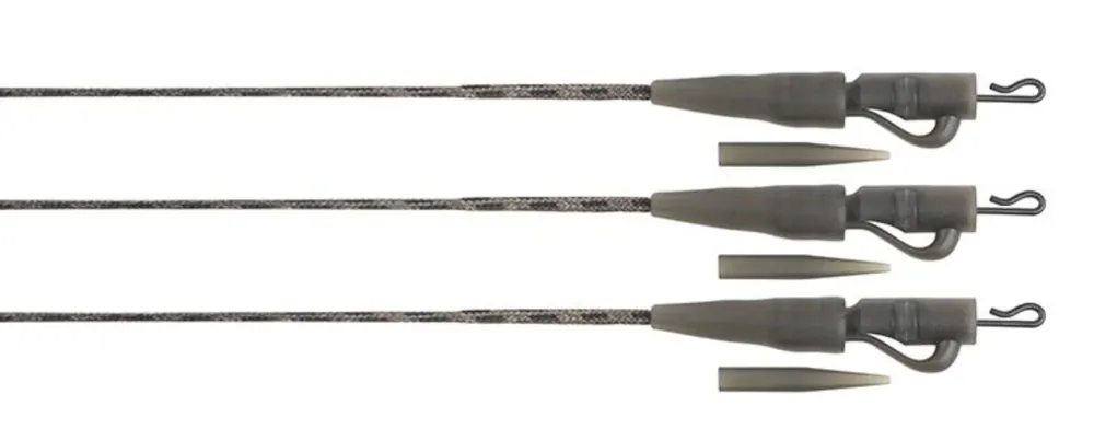 Fox Edges Naturals Submerge Lead Clip Leaders 40lbs - 3 Stück Jen Po Omezenou Doba