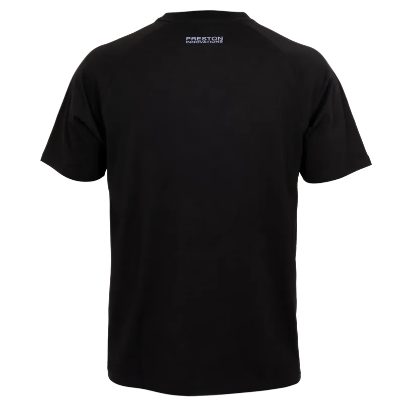 Preston Lightweight Black Raglan T-Shirt - XL Super Cena