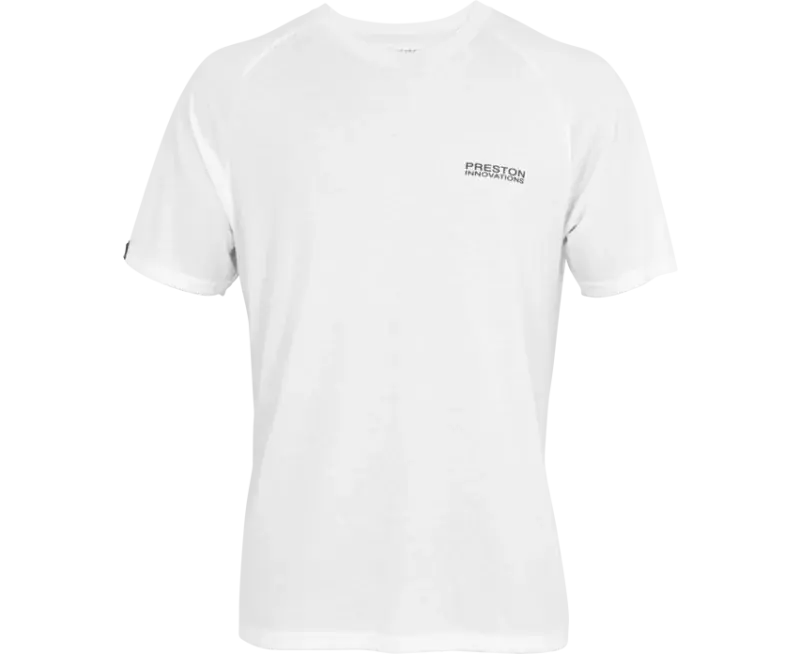 Vrácení Zdarma Preston White Reflect T-Shirt - Medium