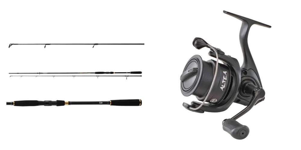Daiwa Hecht Set Crossfire Spin 270 cm 20-60 g + WFT Altea 4000 Rychlé Dodání