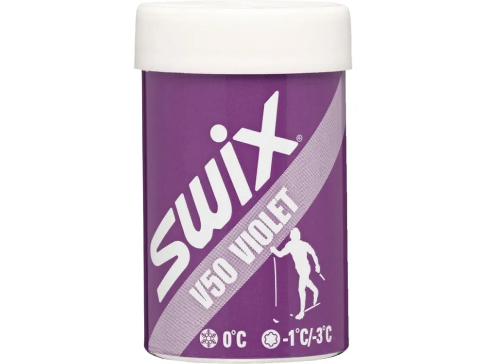 Víkendová Akce Stoupací vosk SWIX V50 violet 43g