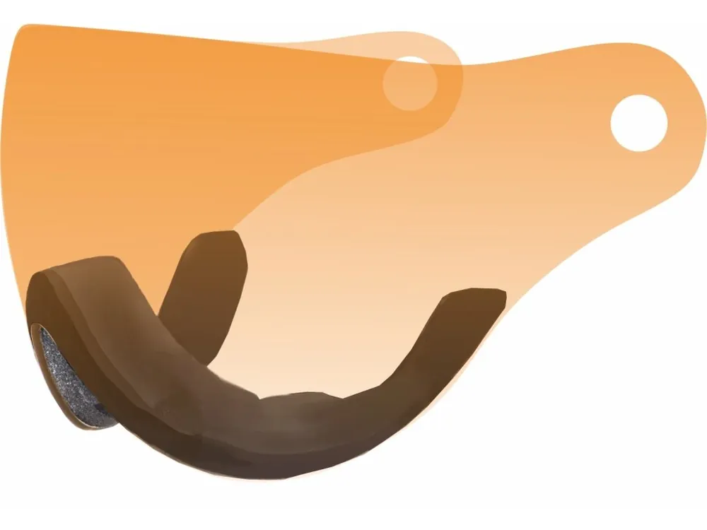 Jen Po Omezenou Doba Náhradní štít k helmě RELAX RH24 RHP24/OR oranžový