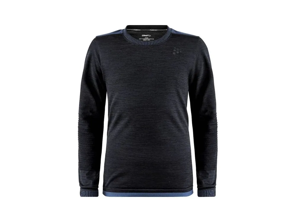 Triko CRAFT Fuseknit Comfort Junior Black Must-Have