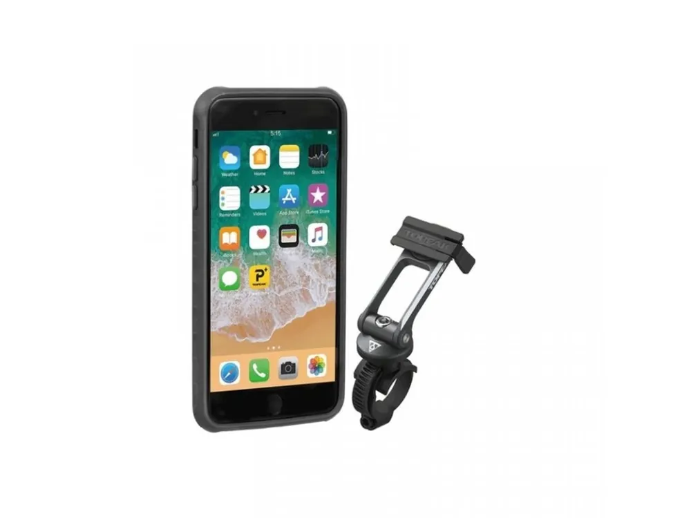 Koupit Online obal na mobil TOPEAK pro iPhone 6+,6s+, 7+, 8+ černo/šedý