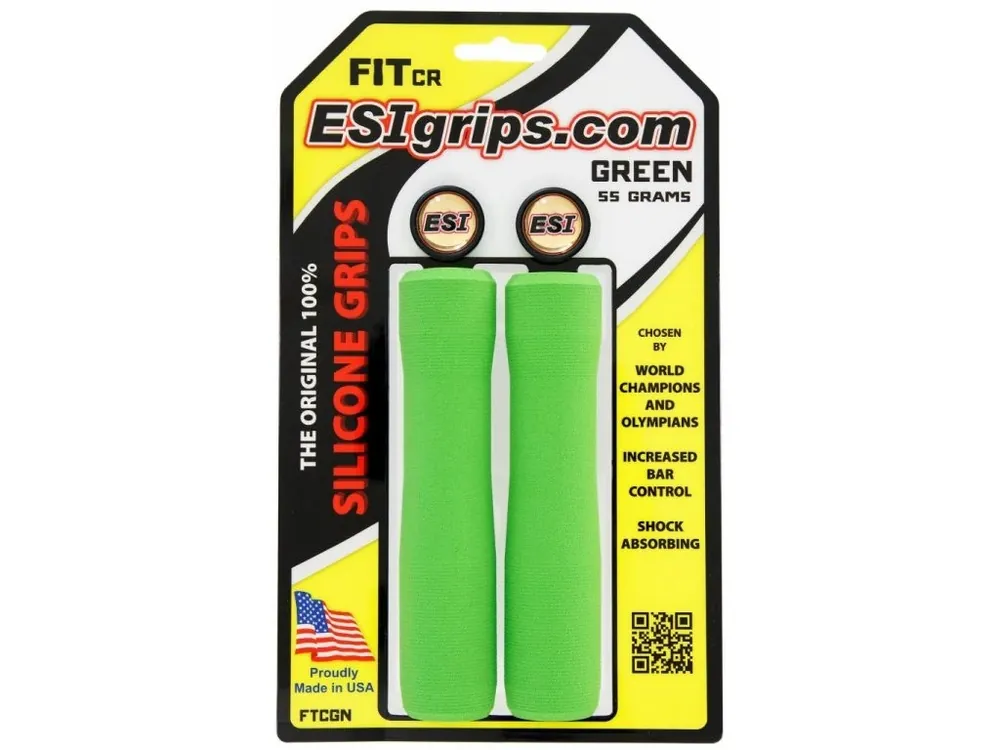 gripy ESI FIT CR zelené Sleva