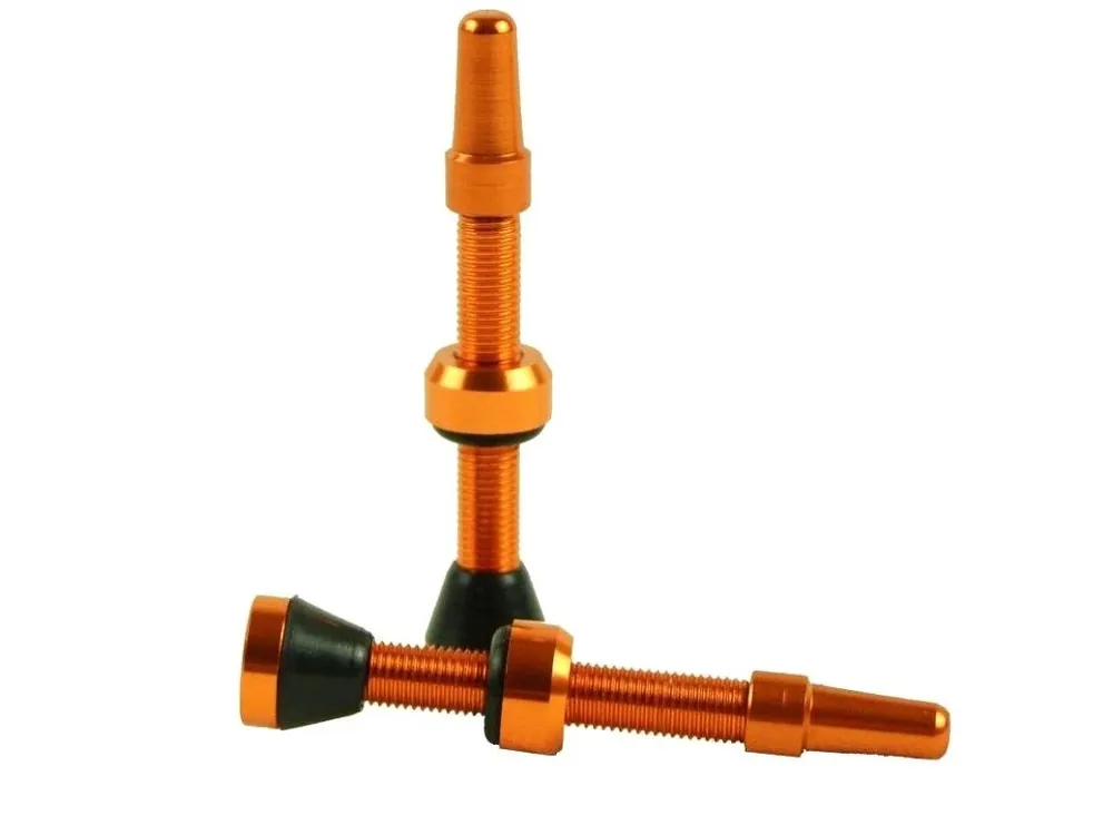 Nejlepší Cena ventilek bezdušový HAVEN alu 34mm oranžový 2ks
