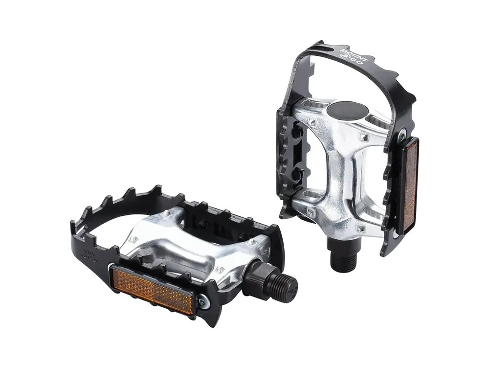 Pouze Dnes pedály BBB Mount&Go černo/stříbrné