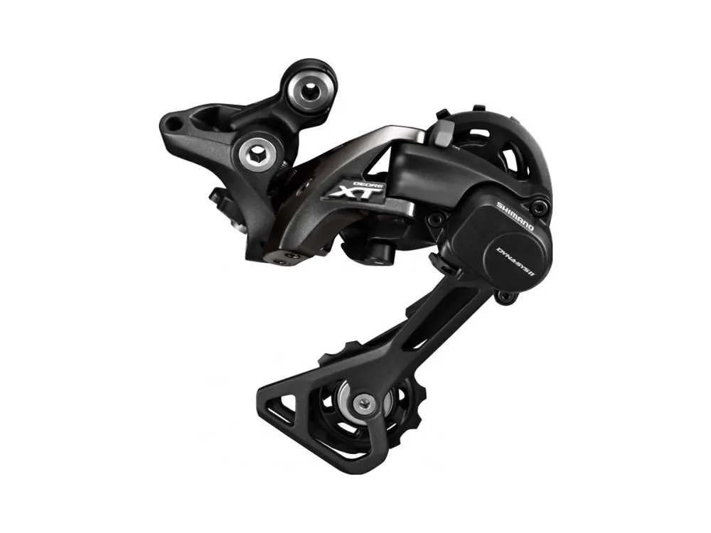 Sleva měnič MTB 11k Shimano XT M8000 černý střední vodítko original balení
