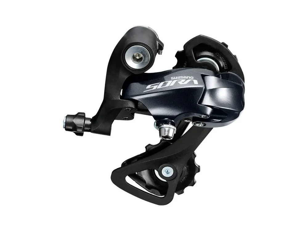 měnič SIL. 9k Shimano Sora 3000 černý krátké vodítko original balení Oblíbený