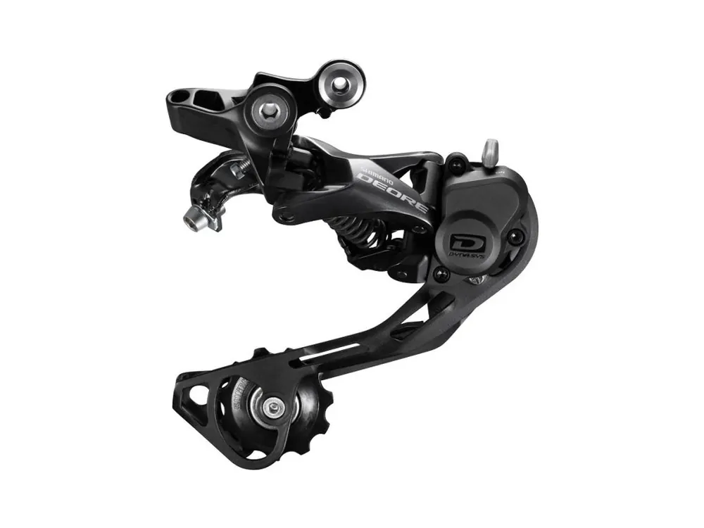 Novinka měnič MTB 10k Shimano Deore M6000 černý dlouhé vodítko original balení