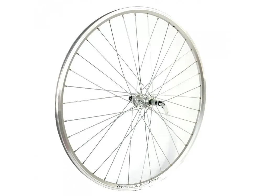 kolo zapletené 26" 559-19 Dragon zadní RU 36 děr stříbrné Union/CnSpoke Víkendová Akce