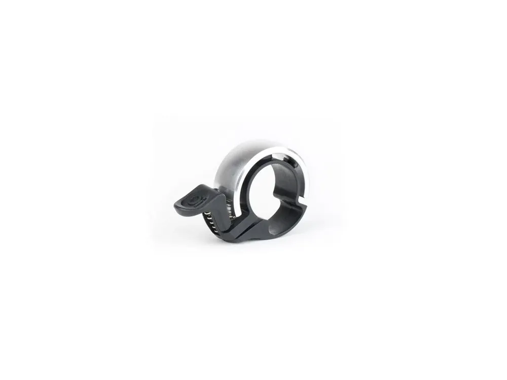Ověřený zvonek Knog Oi Bell Classic stříbrný malý