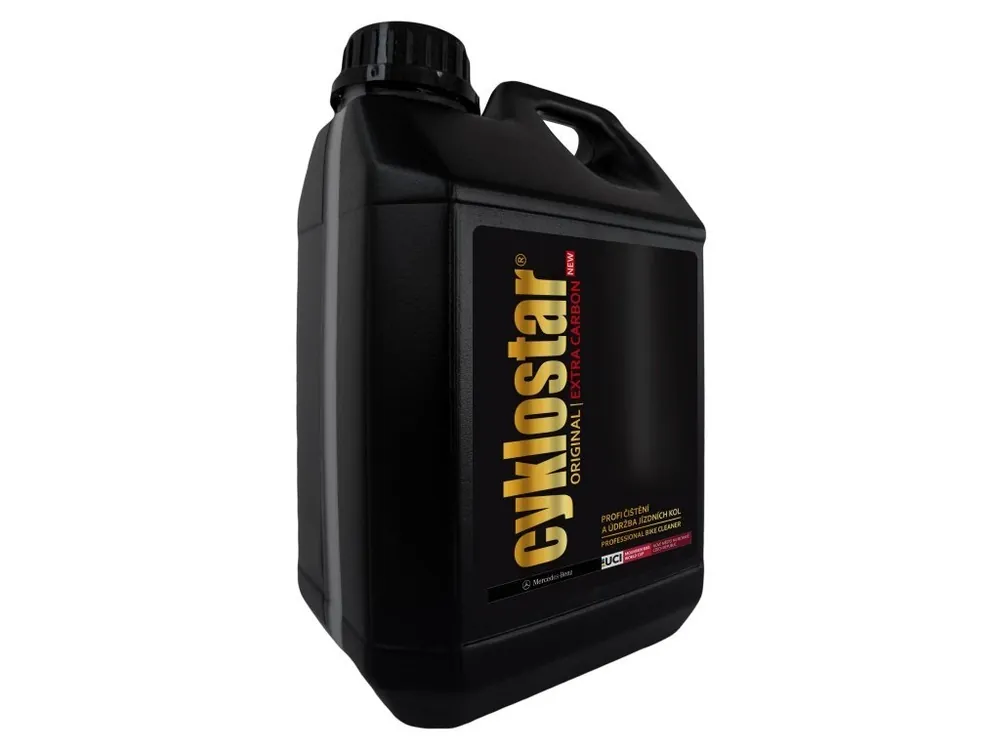 čistič kol CykloStar originál Extra Carbon new 2l ekonomické balení Jen Po Omezenou Doba
