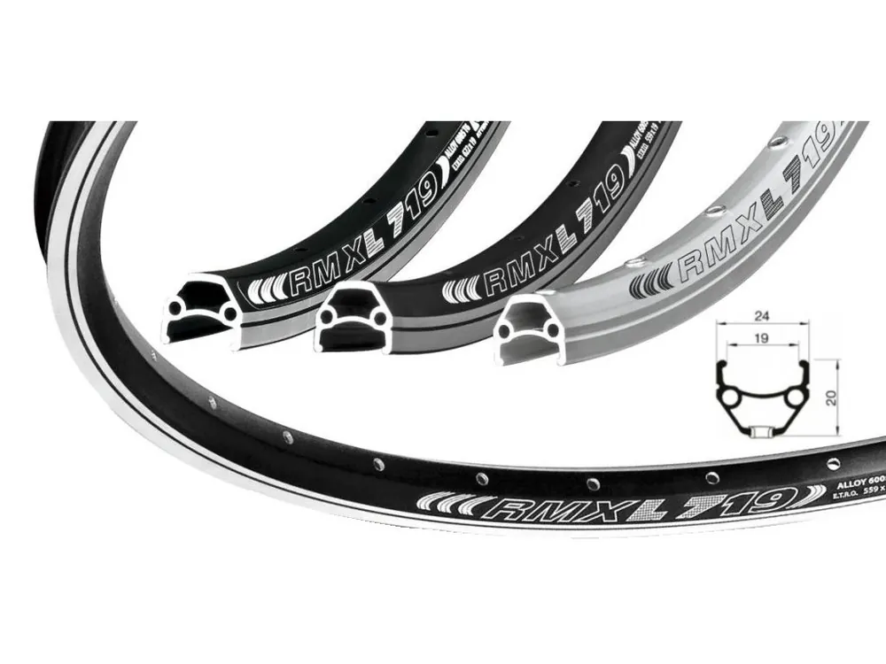 ráfek REMERX DRAGON 719 V-brake 622x19 36děr stříbrný Koupit Online