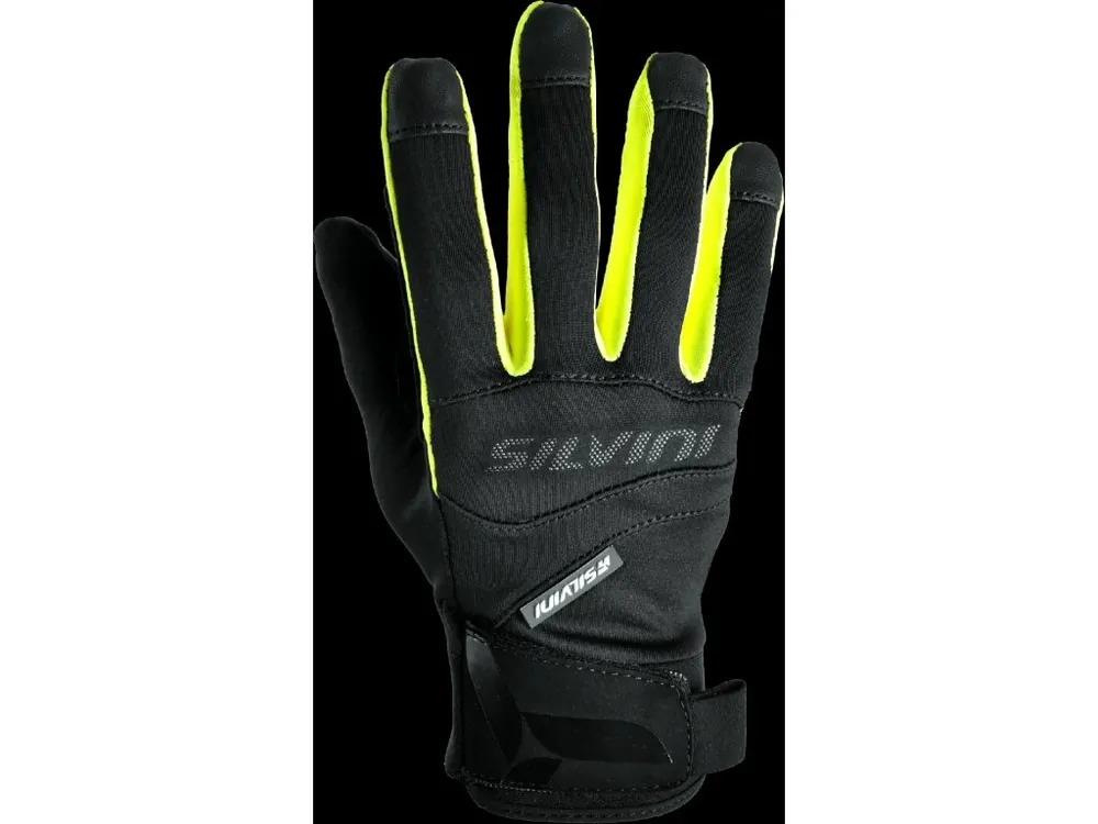 Akční Nabídka Softshellové rukavice Fusaro Black-Neon