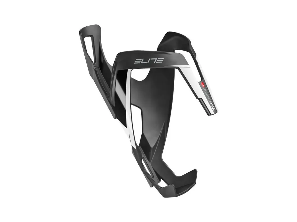 košík ELITE Vico Carbon 20 matný černý/bílý Novinka