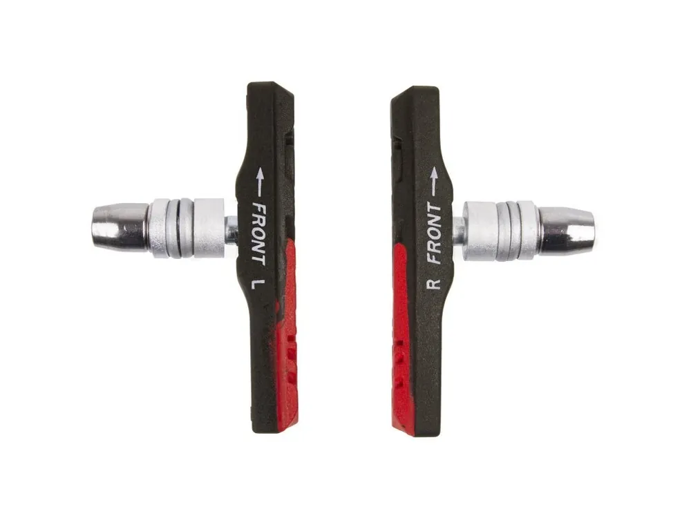 špalíky M-Wave MTB šroub 72mm černo-červené Must-Have