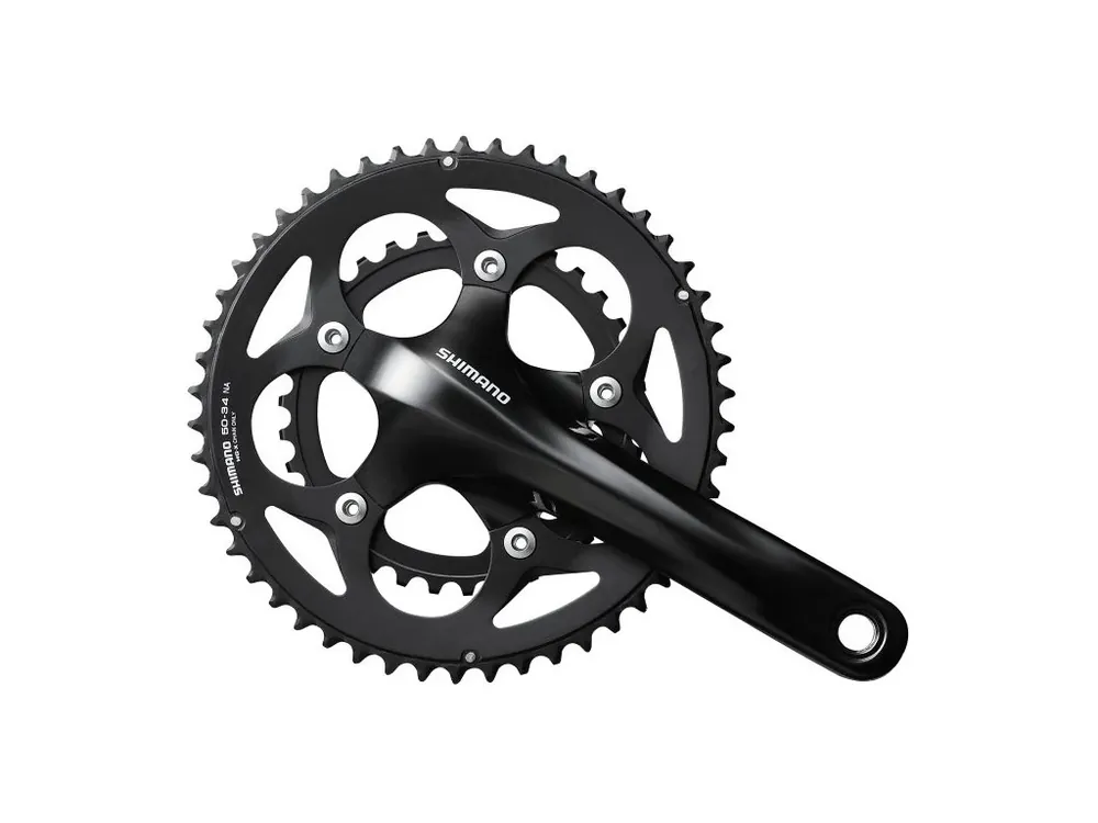 Cenová Bomba kliky Shimano Tiagra FC-RS400 2x10 50/34z 175mm černé original balení