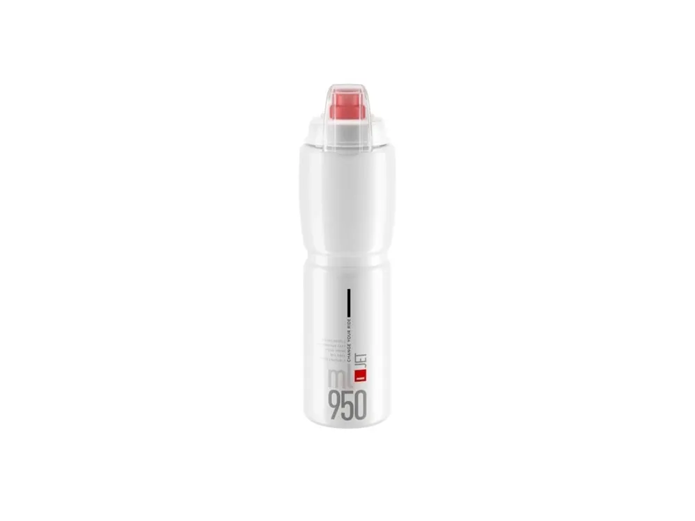 Ihned K Objednání lahev ELITE Jet Plus 21´ čirá/červená logo 950 ml