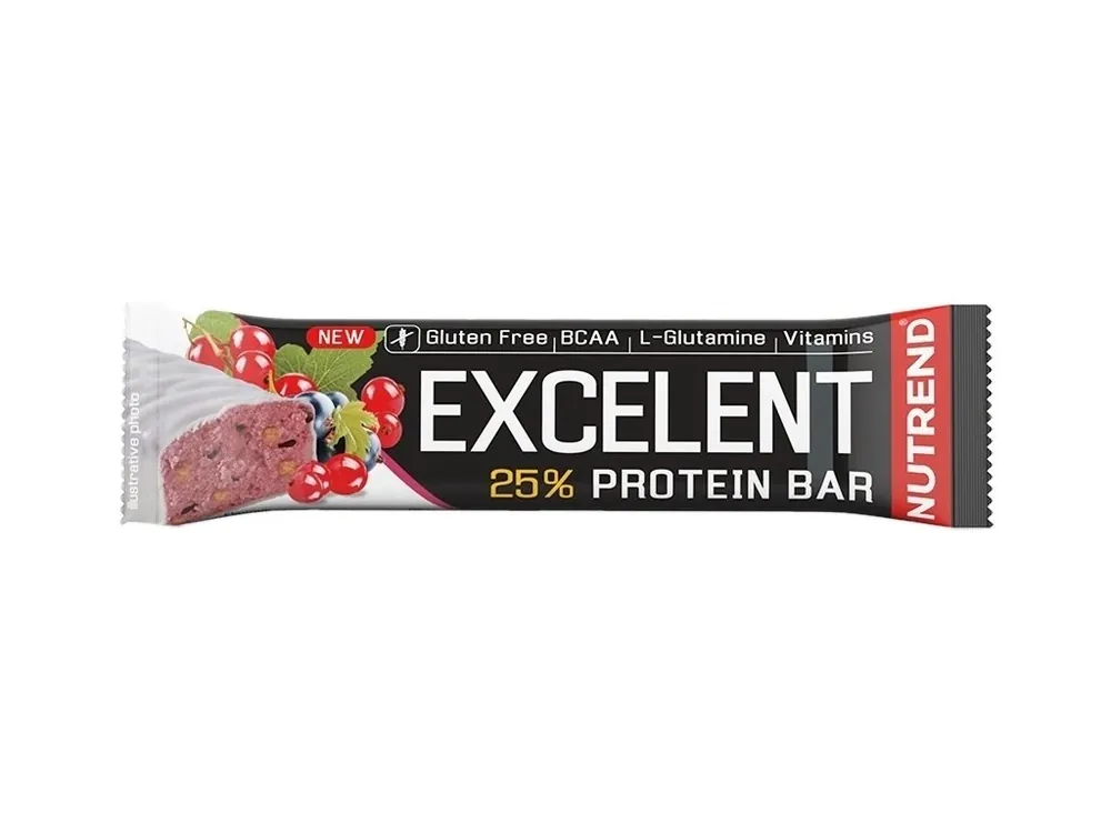 Tovární Cena tyčinka Nutrend Excelent černý rybíz+brusinka 85g