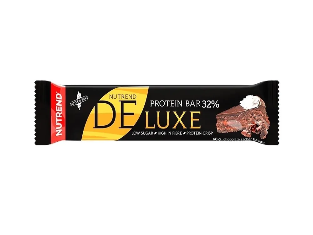 tyčinka Nutrend DELUXE čokoládový sachr 60g Cenová Bomba