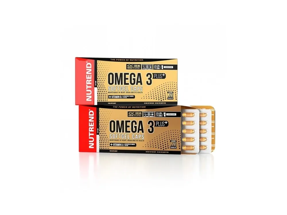 Ověřený tablety Nutrend OMEGA 3 PLUS SOFTGEL 120tablet