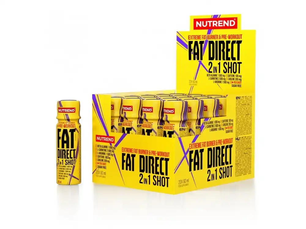 nápoj Nutrend Fat Direct Shot 20x60ml Sleva