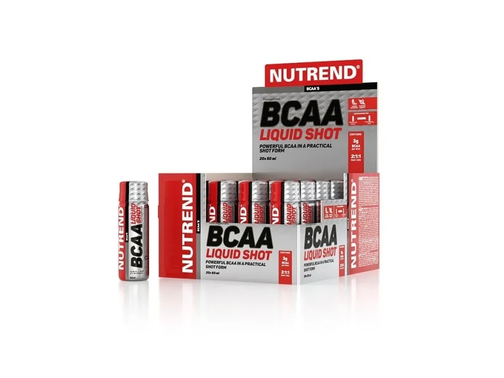 Akční Nabídka nápoj Nutrend BCAA Liquid Shot 20x60ml