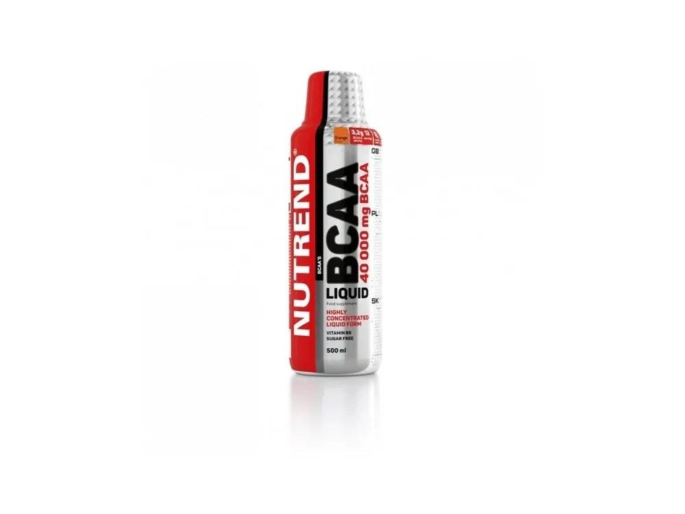 nápoj Nutrend BCAA Liquid 1000ml pomeranč Ověřený