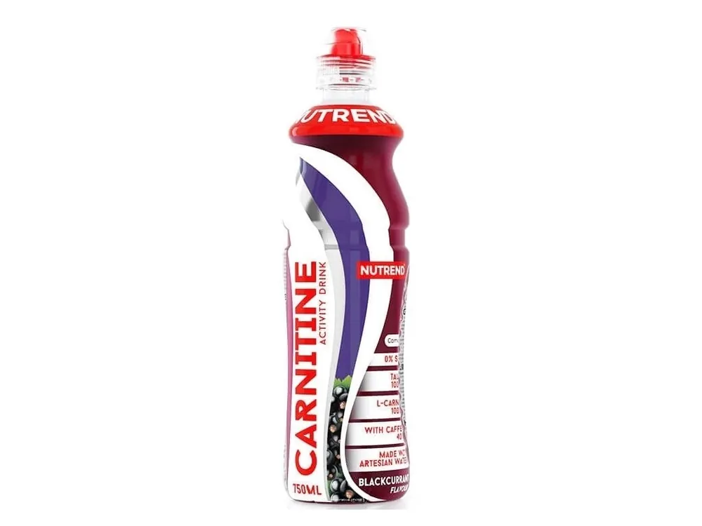 Expresní Doručení nápoj Nutrend CARNITINE with caffeine 750ml ČERNÝ RYBÍZ