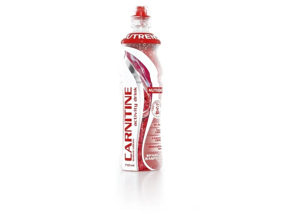 nápoj Nutrend CARNITINE with caffeine 750ml MALINA Objednat Nyní