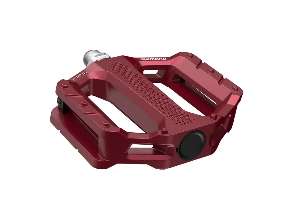 pedály Shimano PD-EF202 červené original balení Nejprodávanější