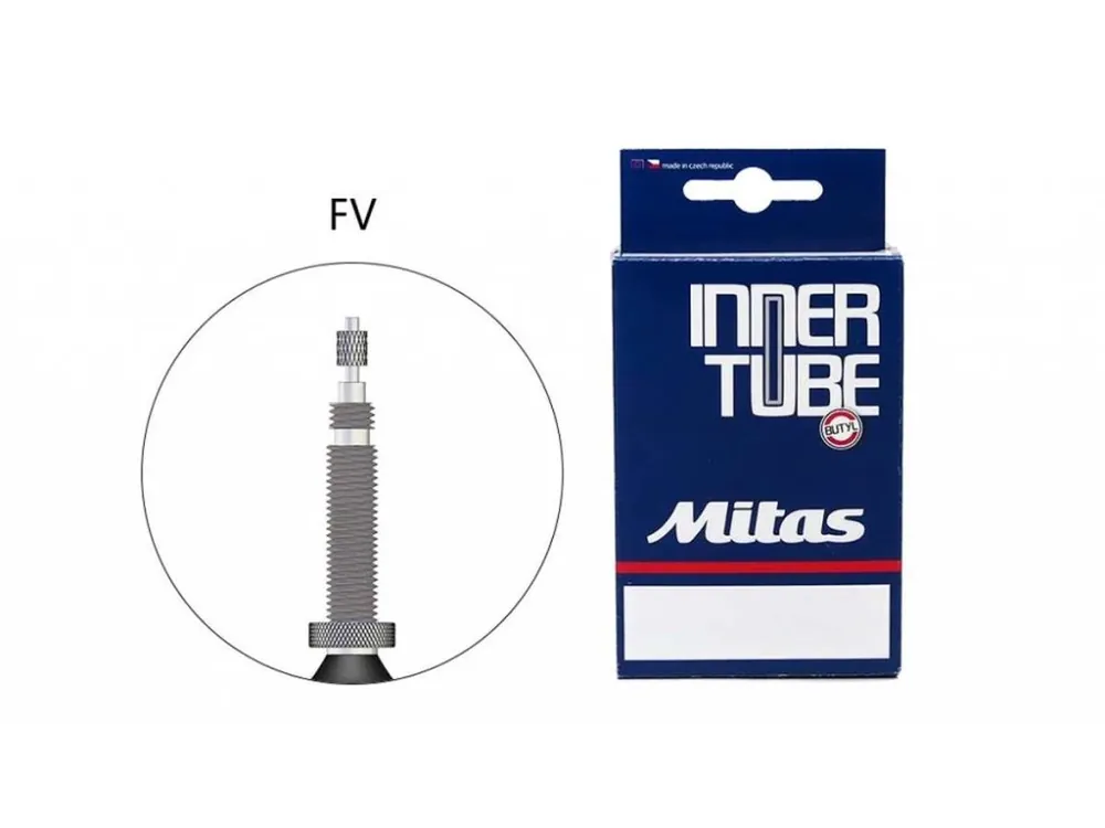 Duše Mitas 28" FV80 700x23 C/28 C 0,9mm Přímo Od Výrobce