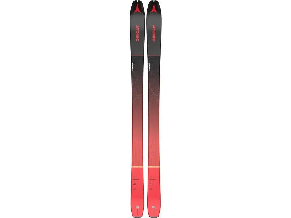 Objednat Nyní Atomic Backland 78 + SKIN 78/80 Black/Red 21/22