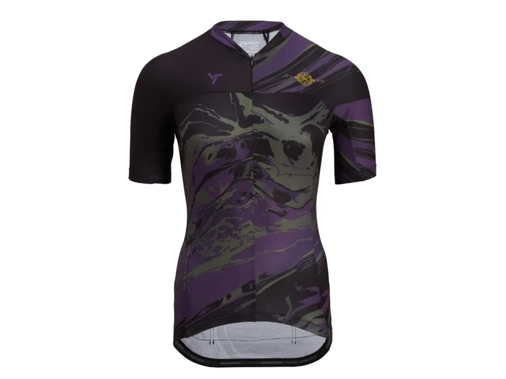 Cyklistický dámský dres Silvini Catirina black/plum Koupit Online