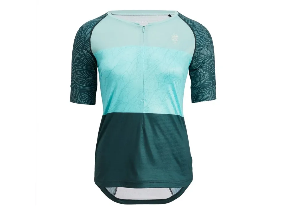 Dokud Zásoby Vydrží Cyklistický dámský dres Silvini Stabina garden/green
