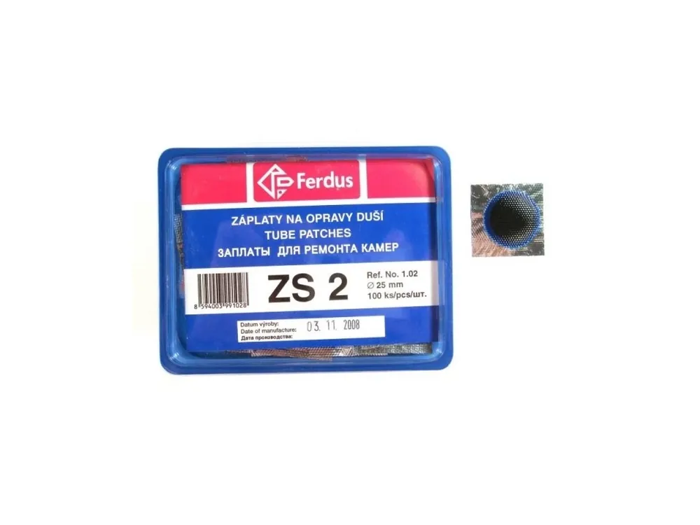 Ihned K Objednání Záplaty Ferdus ZS 2 25mm 1ks