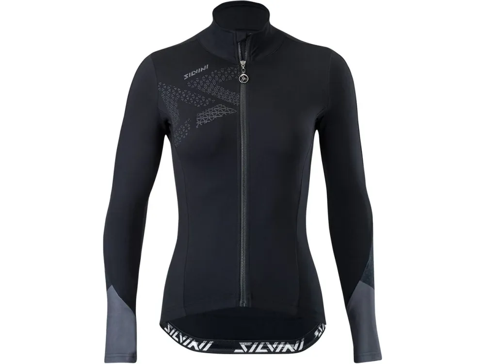 Dámský dres Silvini Calvana WD1618 black-charcoal Speciální Cena