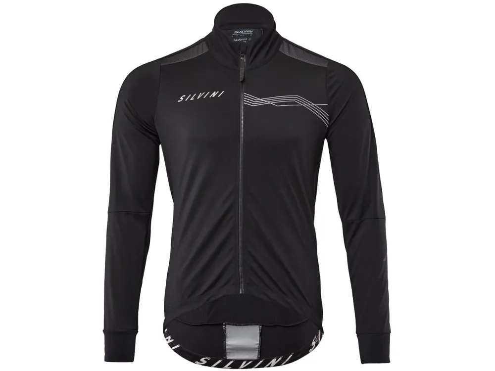 Pánská mikina Silvini Ghisallo Black/White Cenový Hit