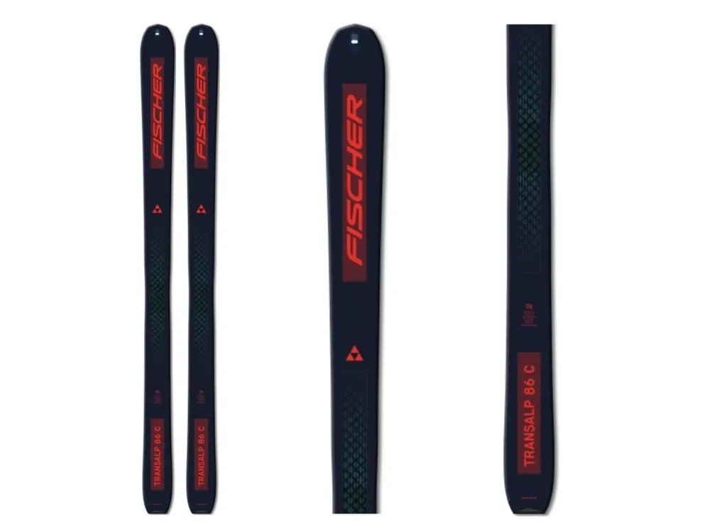 Super Cena Fischer Transalp 86 Carbon Black/Red 22/23