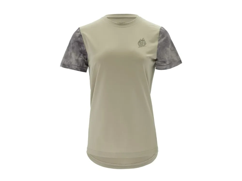 Cyklistický dámský enduro dres Silvini Denny cream/brown Omezená Nabídka