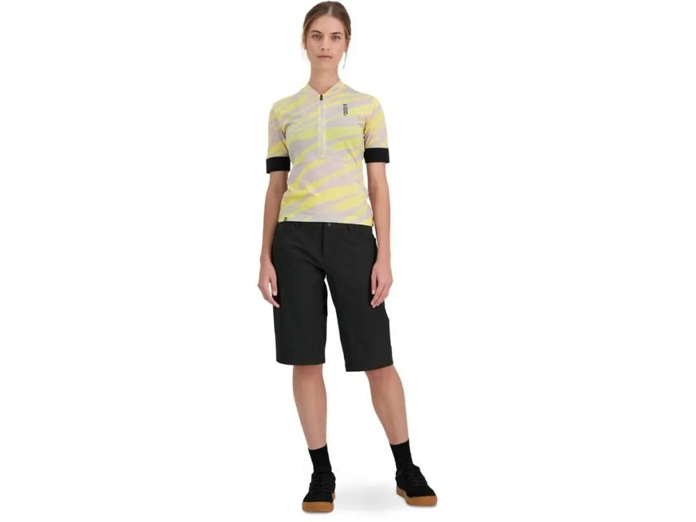 Dámské funkční triko Mons Royale Cadence half zip WMNS limelight camo Speciální Cena