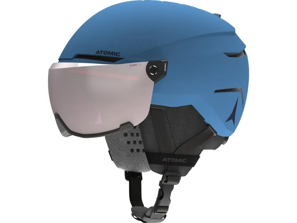 Lyžařská dětská helma Atomic Savor Visor Jr Blue 23/24 Přímo Od Výrobce