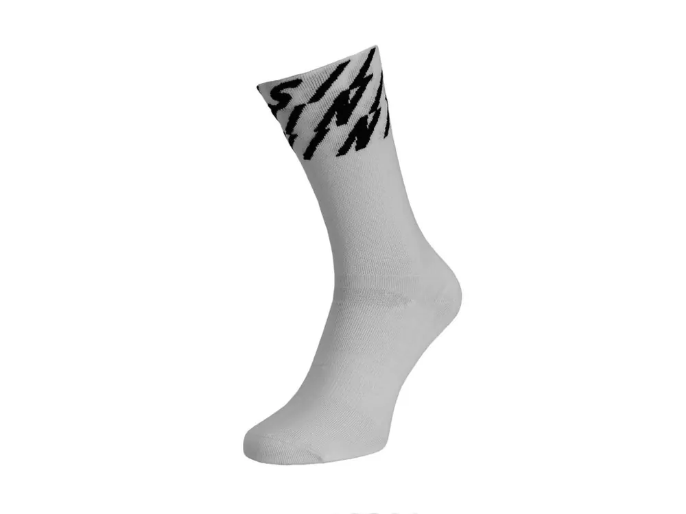 Cyklistické ponožky Silvini Oglio white/black Nízká Cena