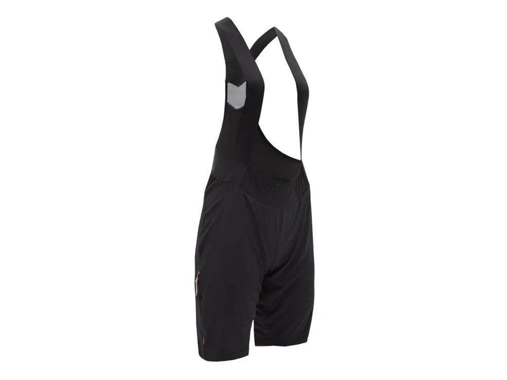 Dámské cyklistické kalhoty s laclem Silvini Larrea WP2220 Black Finální Výprodej