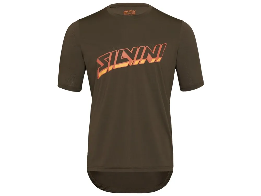Cyklistický pánský dres Silvini Denno olive Nejlepší Volba