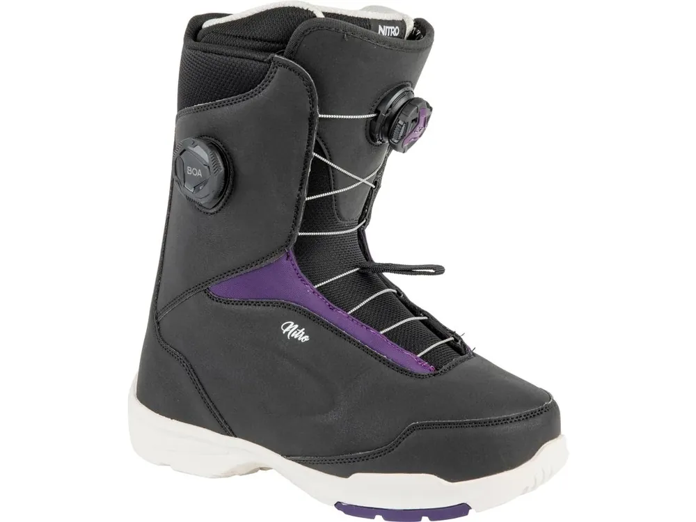 Nová Kolekce SNB boty Nitro Scala Boa black/purple 24/25