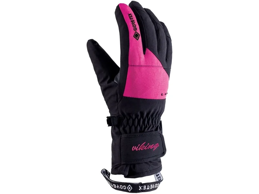 Originální Rukavice Viking Sherpa GTX black/pink