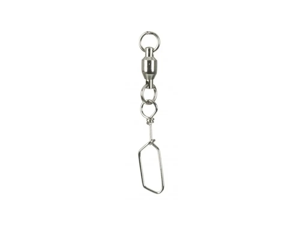 Aquantic obratlík s karabinou Square BB Swivel Velikost 4, 5 ks Nejlepší Volba