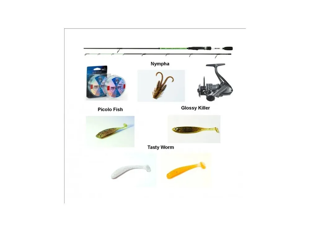 Zlevněný Mistrall přívlačový set Micro jig 2